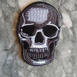 Patch t&ecirc;te de mort crane livraison offerte