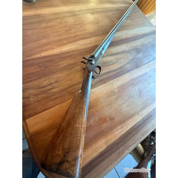  saisir sans   prix de rserve fusil, artisanal Belge  Fusil,  chien extrieur, calibre 16