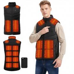 Gilet chauffant 15 zones de chauffe + batterie longue autonomie  - Garantie 2 ans