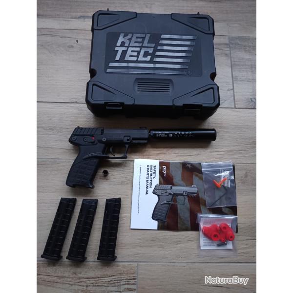 PISTOLET KELTEC P17 + Silencieux OSUMA