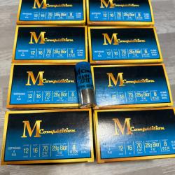 8 boites de 25 cartouches ball-trap M-Compétition MARYARM .....enchère 1 euro