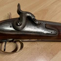 Fusil de chasse 19eme ancien à percussion