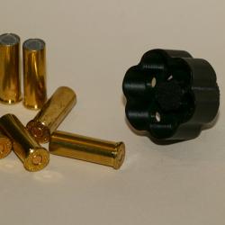Speedloader revolver 38 Special & 357 mag - couleur noir