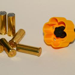 Speedloader revolver 38 Special & 357 mag - couleur jaune