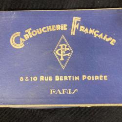 N'2 Boîte de présentation ancienne de cartouches. Fin XIXe et XXe . Franche .