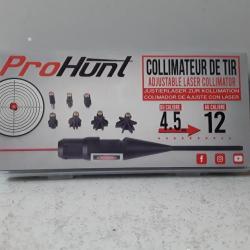 Collimateur de tir Prohunt de cal.4,5mm a cal.12