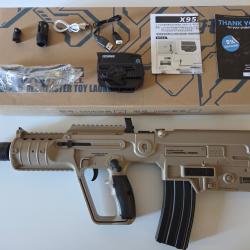 X95 GEL BLASTER , COMPLET , TBEG .