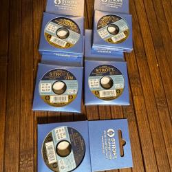 DESTOCKAGE PÊCHE STROFT 5 BOBINES Nylon pour bas de ligne stroft GTM - 25 m 0,16 mm 3,00 kg