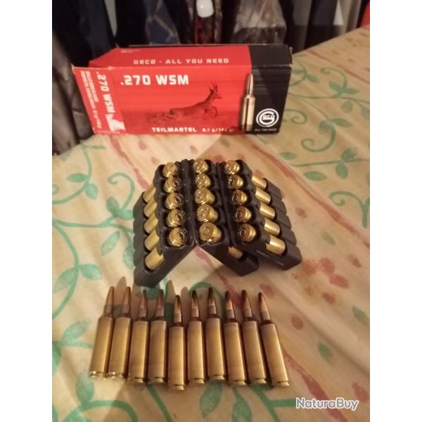Balles geco  270wsm 140gr