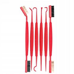 Kit de nettoyage d'armes REAL AVID AVPBS avec brosses et grattoirs