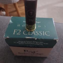 Cartouche  BP  F2 Classic calibre 16 29 grammes plomb 7