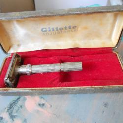 rasoir gillette adjustable  (argent)