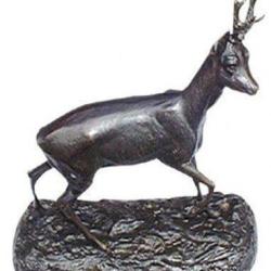 Bronze Chevreuil &agrave; l'arr&ecirc;t grand mod&egrave;le LOVERGREEN