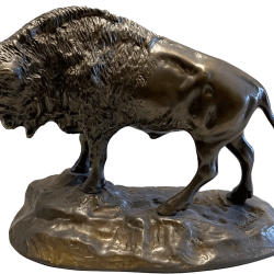 Bronze Bison petit mod&egrave;le LOVERGREEN