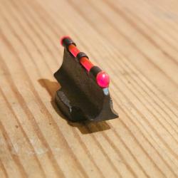 Guidon transversale LPA rouge 10,5mm