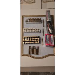 Lot munitions 300 win mag 82 balles toutes marques