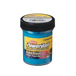 BERKLEY PowerBait Pâte à Truite Glitter - Neon Blue Glitter - 50g (?1.75oz)