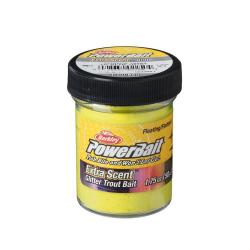BERKLEY PowerBait Pâte à Truite Glitter - Sunshine Yellow Glitter - 50g (?1.75oz)
