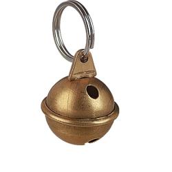 Grelot en laiton 32 mm avec anneau brisé