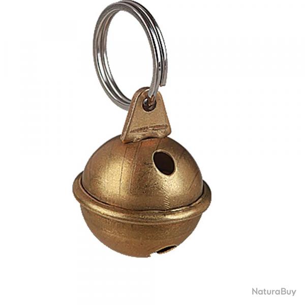 Grelot en laiton 32 mm avec anneau bris