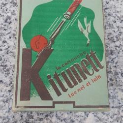 ANCIENNE BOITE DE CARTOUCHES DE CHASSE CAL. 16