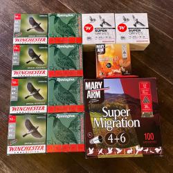 Lot cartouches petit gibier cal 12