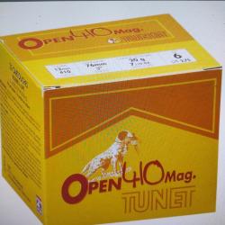 Tunet open 410 25 cartouches