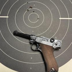 Luger P08 Simson & Suhl 9x19 en très bon état (25000 exemplaires)