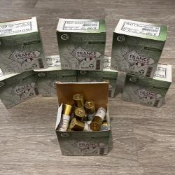 7 boîtes de 25 cartouches 12/70 n*6