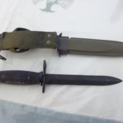 US M 7 POUR M16 VIETNAM + FOURREAU BON ETAT M-14