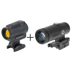 Pack point rouge + magnifiers Holosun - ARO + Magnifier HM3X