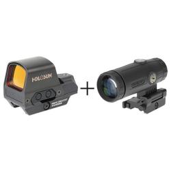 Pack point rouge + magnifiers Holosun - Reflex 510C + Magnifier HM3X