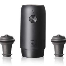 POMPE A VIDE ELECTRIQUE VACU VIN ELECTRIC WINE SAVER NOIRE