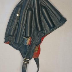 Casque protection parachutiste chuteur OPS vintage