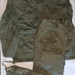 Tenue veste pantalon TAP satin 60 Para Légion KOLWEZI