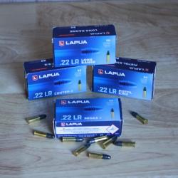 Lot cartouches Lapua 22lr - 1 SANS RESERVE