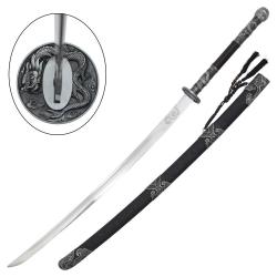 KATANA DECO LAME ACIER INSPIRE DE LA DYNASTIE MING