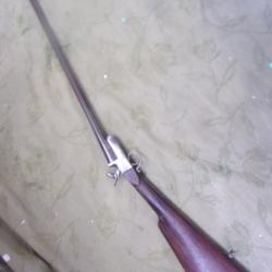 ancienne fusil de braconnier &agrave; broche
