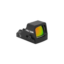 Point rouge Holosun Reflex 407K X2 - Dot 6 MOA  -  Réticule rouge.